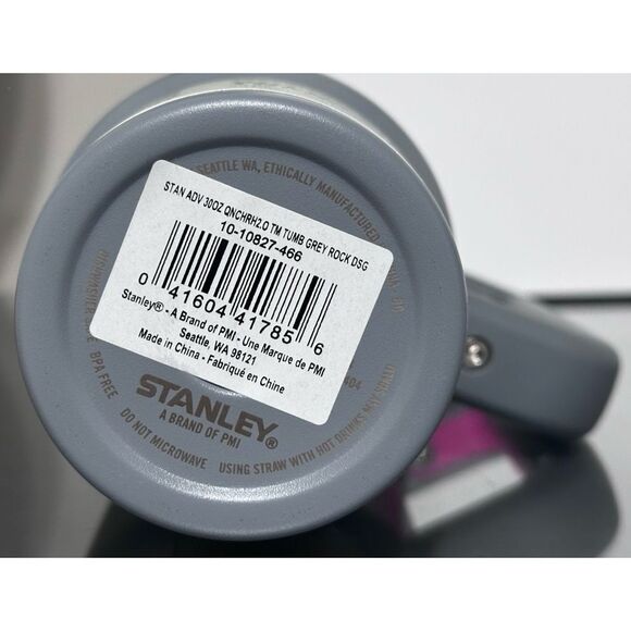 Stanley Quencher H2.0 FlowState Tumbler 30oz, GREY ROCK - Picture 4 of 4